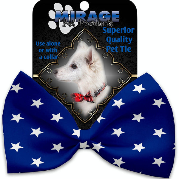 Mirage Pet Products Blue Stars Pet Bow Tie