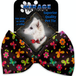 Mirage Pet Products Butterflies in Brown Pet Bow Tie