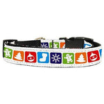 Mirage Pet Products Classic Christmas Nylon Ribbon Collar, Medium-Dog-Mirage Pet Products-PetPhenom