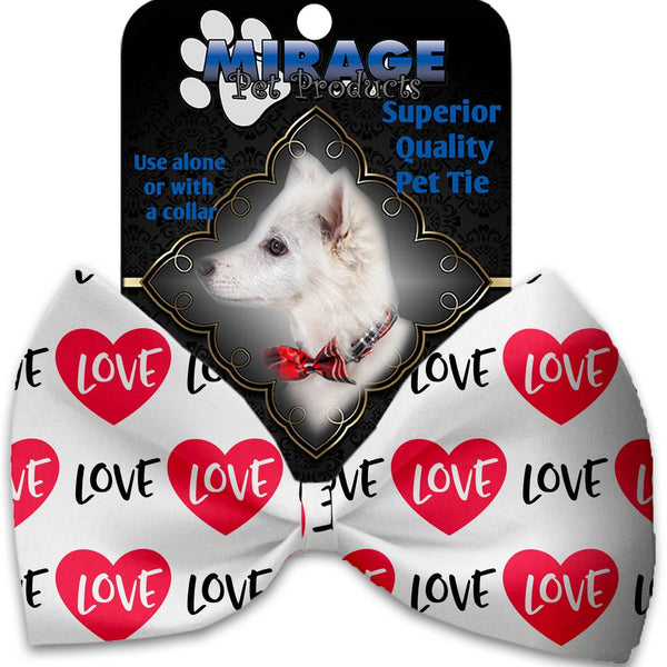 Mirage Pet Products Classic Love Pet Bow Tie