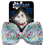 Mirage Pet Products Colorful Frosty Pet Bow Tie Collar Accessory with Velcro 