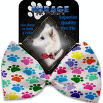 Mirage Pet Products Confetti Paws Pet Bow Tie