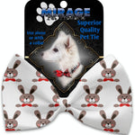 Mirage Pet Products Dapper Rabbits Pet Bow Tie Collar Accessory with Velcro