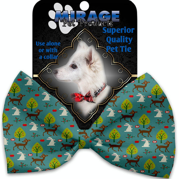 Mirage Pet Products Dearest Deer Pet Bow Tie Collar Accessory with Velcro