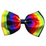 Mirage Pet Products Dog Bow Tie Rainbow