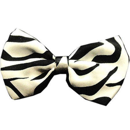 Mirage Pet Products Dog Bow Tie Zebra