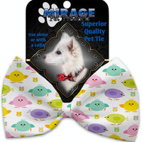 Mirage Pet Products Easter Chickadees Pet Bow Tie Collar Accessory with Velcro