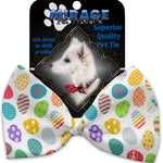 Mirage Pet Products Easter Eggs Pet Bow Tie Collar Accessory with Velcro