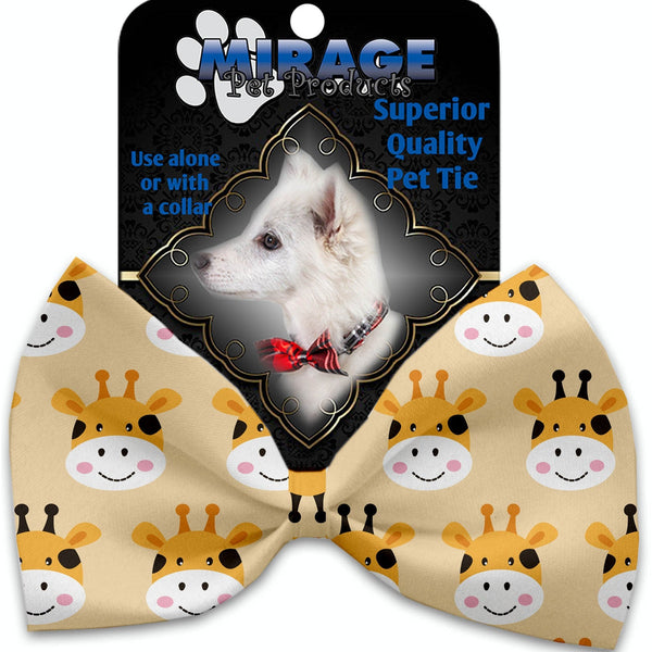 Mirage Pet Products Georgie the Giraffe Pet Bow Tie Collar Accessory with Velcro