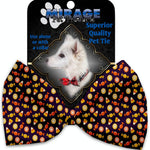 Mirage Pet Products Halloween Candy Confetti Pet Bow Tie Collar Accessory with Velcro