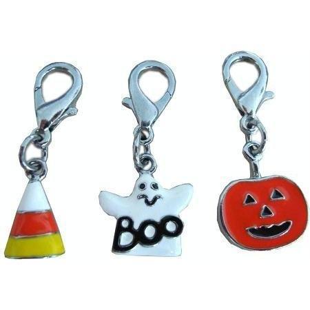 Mirage Pet Products Halloween Lobster Claw Charms/Zipper Pulls Ghost-Dog-Mirage Pet Products-PetPhenom