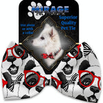 Mirage Pet Products Hip Pandas Pet Bow Tie Collar Accessory with Velcro