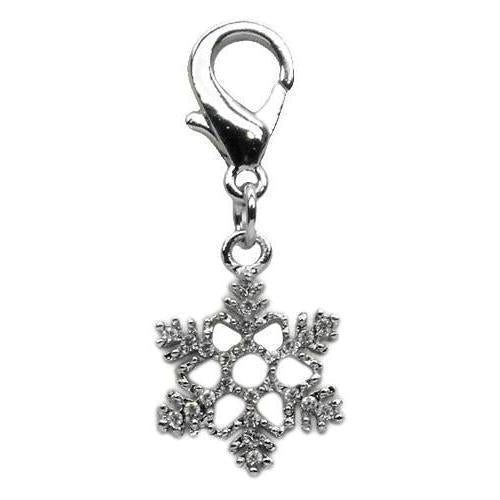 Mirage Pet Products Holiday Lobster Claw Charms/Zipper pulls Snowflake-Dog-Mirage Pet Products-PetPhenom