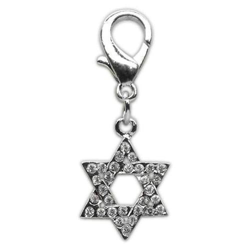 Mirage Pet Products Holiday Lobster Claw Charms/Zipper pulls Star of David-Dog-Mirage Pet Products-PetPhenom