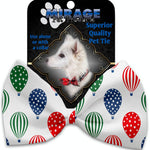 Mirage Pet Products Hot Air Balloons Pet Bow Tie Collar Accessory with Velcro