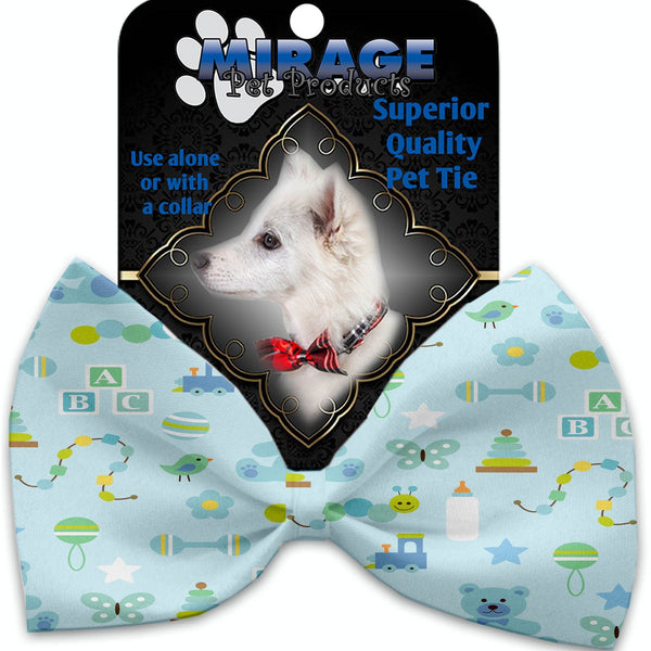 Mirage Pet Products Little Boy Blue Pet Bow Tie Collar Accessory with Velcro