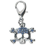 Mirage Pet Products Lobster Claw Skull Charm for Pets, Blue-Dog-Mirage Pet Products-PetPhenom