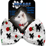 Mirage Pet Products Magical Love Pet Bow Tie Collar Accessory with Velcro 