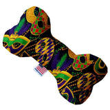 Mirage Pet Products Mardi Gras Masquerade 6 inch Bone Dog Toy