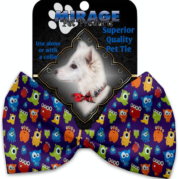 Mirage Pet Products Party Monsters Pet Bow Tie Collar Accessory with Velcro