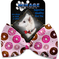 Mirage Pet Products Pink Donuts Pet Bow Tie