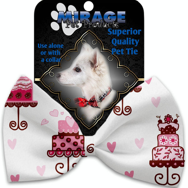 Mirage Pet Products Pink Fancy Cakes Pet Bow Tie