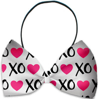 Mirage Pet Products Pink XOXO Pet Bow Tie