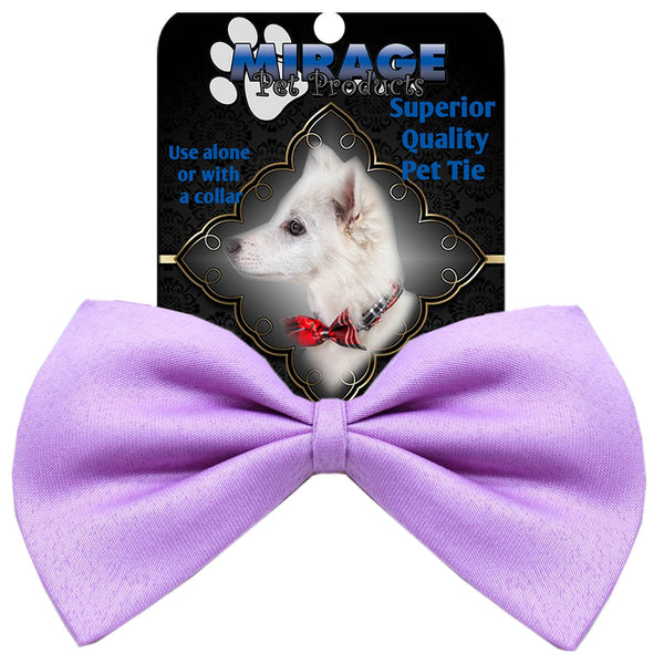 Mirage Pet Products Plain Lavender Bow Tie 