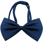 Mirage Pet Products Plain Navy Blue Bow Tie 