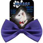 Mirage Pet Products Plain Purple Bow Tie 