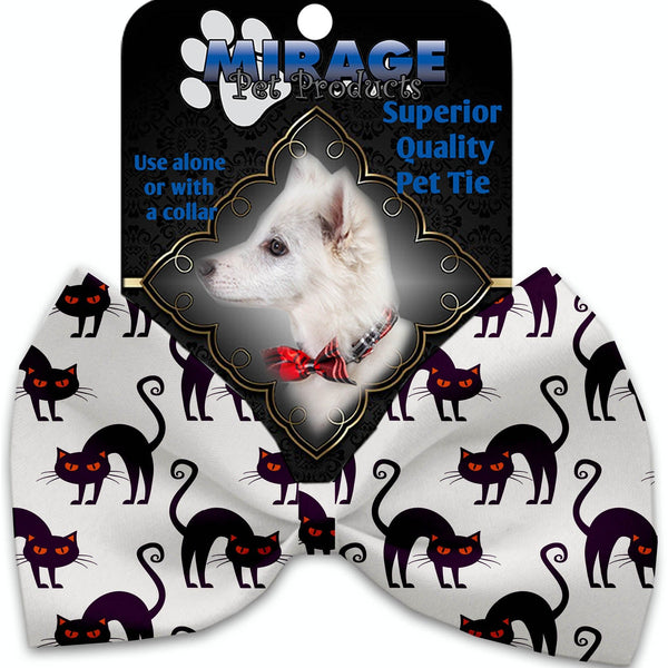 Mirage Pet Products Purple Kittie Pet Bow Tie Collar Accessory with Velcro