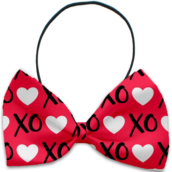 Mirage Pet Products Red XOXO Pet Bow Tie