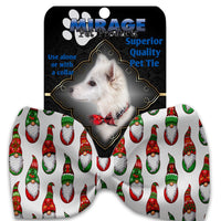 Mirage Pet Products Santa Gnomes Pet Bow Tie Collar Accessory with Velcro 