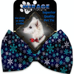 Mirage Pet Products Snowflake Blues Pet Bow Tie