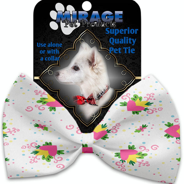 Mirage Pet Products Sweet Love Pet Bow Tie Collar Accessory with Velcro 