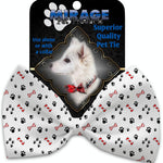 Mirage Pet Products Sweet Paws Pet Bow Tie Collar Accessory with Velcro