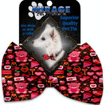 Mirage Pet Products Valentines Day Bears Pet Bow Tie