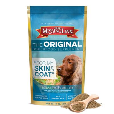 Missing Link Original Skin & Coat Superfood Supplement for Dogs by The Missing Link -1 lb-Dog-Missing Link-PetPhenom