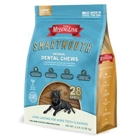 Missing Link Smartmouth™ Dental Chews LG/XL Dogs by The Missing Link -14 count-Dog-Missing Link-PetPhenom