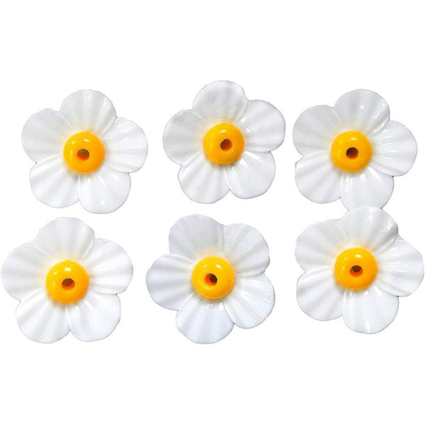 More Birds Replacement Flowers for Hummingbidr feeders White, 6 count-Bird-More Birds-PetPhenom