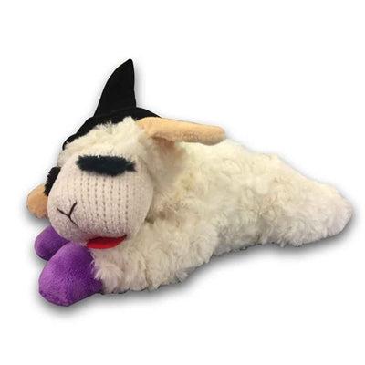 MultiPet Halloween Lamb Chop w/ Witch Hat 10 inch-Dog-MultiPet-PetPhenom