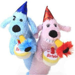 MultiPet Happy Birthday Loofa Dog 12" with Squeaker-Dog-MultiPet-PetPhenom