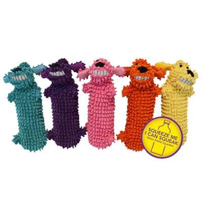 MultiPet Loofa Floppy Water Bottle Buddies - 11' assorted colors -12"-Dog-MultiPet-PetPhenom