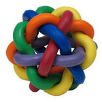 MultiPet Multipet Nobbly Wobbly Balls -4" Nobbly Wobbly w/ Bell-Dog-MultiPet-PetPhenom