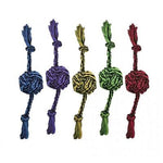 MultiPet Nuts for Knots 2-Knot Rope w/ Ball - 13 inch-Dog-MultiPet-PetPhenom