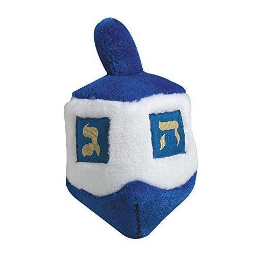 Multipet Dreidel Hanukkah Plush Singing Dog Toy, 6 inch-Dog-MultiPet-PetPhenom