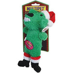 Multipet Holiday Mini 6" Loofa Santa Dog Toy-Dog-🎁 Special Offer Included! Extra 15% Off Today-PetPhenom