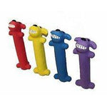 Multipet Latex Loofa Dog Toy Small Random Colors, 6-inch-Dog-PetPhenom-PetPhenom