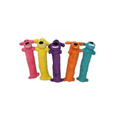 Multipet Loofa Small Assorted Colors 12in-Dog-Multipet-PetPhenom