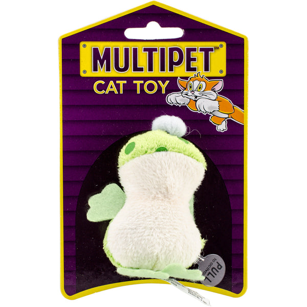 Multipet Look Who's Talking Cat Toy Frog-Cat-🎁 Special Offer Included! Extra 10% Off Today-PetPhenom